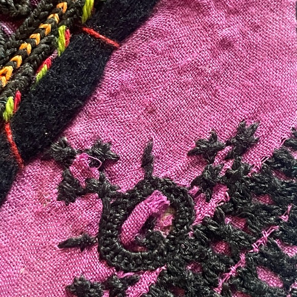 Free people purple card case. Measures approximately 4 x 5”. New! - Picture 5 of 9